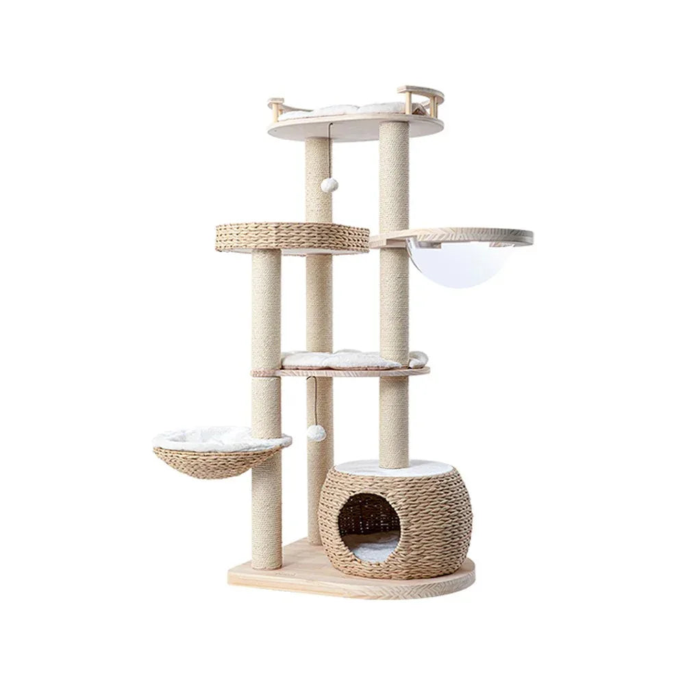 HONEYPOTCAT Cosy Woven Cat Perch - 141.5cm - Mekamart Australia