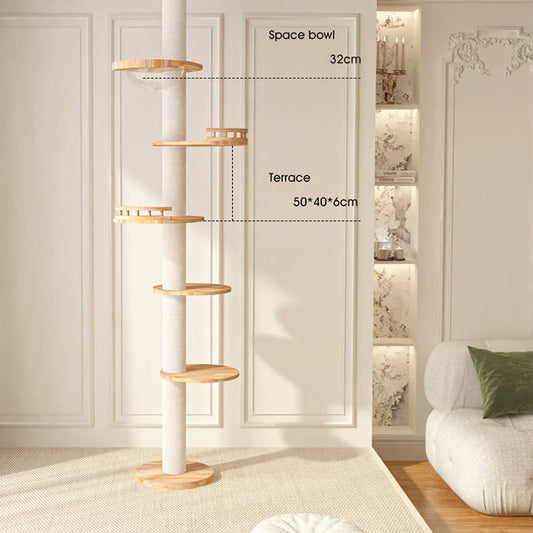 HONEYPOTCAT Sky Pillar Cat Tower - Mekamart Australia