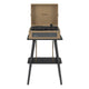 Crosley Voyager Bluetooth Portable Turntable + Entertainment Stand Bundle  - Tan