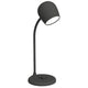 Kreafunk Ellie Lamp W/ Qi Charger And Bluetooth Speaker - Black - Mekamart Australia