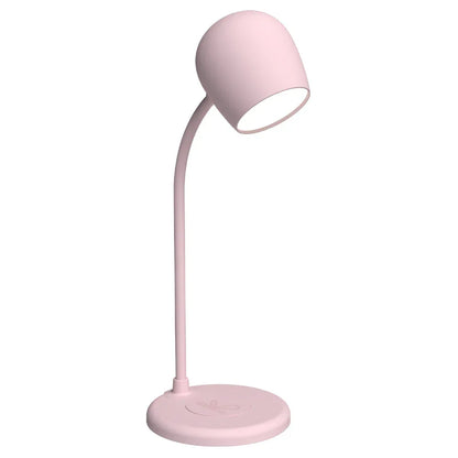Kreafunk Ellie Lamp W/ Qi Charger And Bluetooth Speaker - Dusty Rose - Mekamart Australia