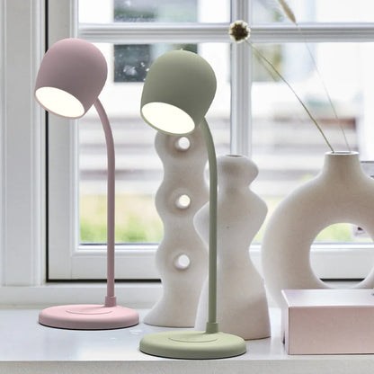 Kreafunk Ellie Lamp W/ Qi Charger And Bluetooth Speaker - Dusty Rose - Mekamart Australia