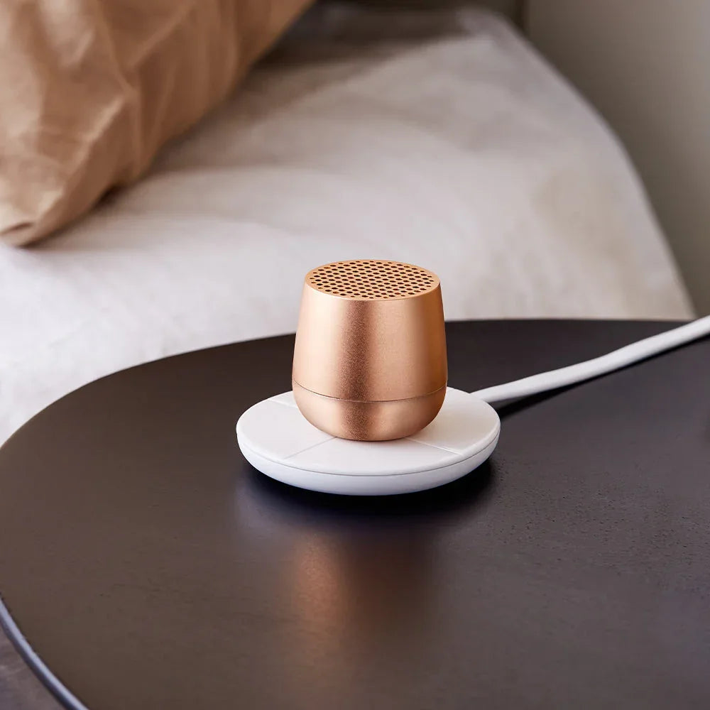 Lexon Mino+ Mini Bluetooth Speaker - Gold - Mekamart Australia