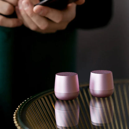 Lexon Mino+ Mini Bluetooth Speaker - Pink - Mekamart Australia