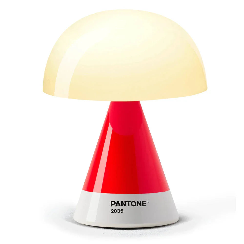 Lexon Mina M Medium Portable Led Lamp PANTONE -2035 Red - Mekamart Australia