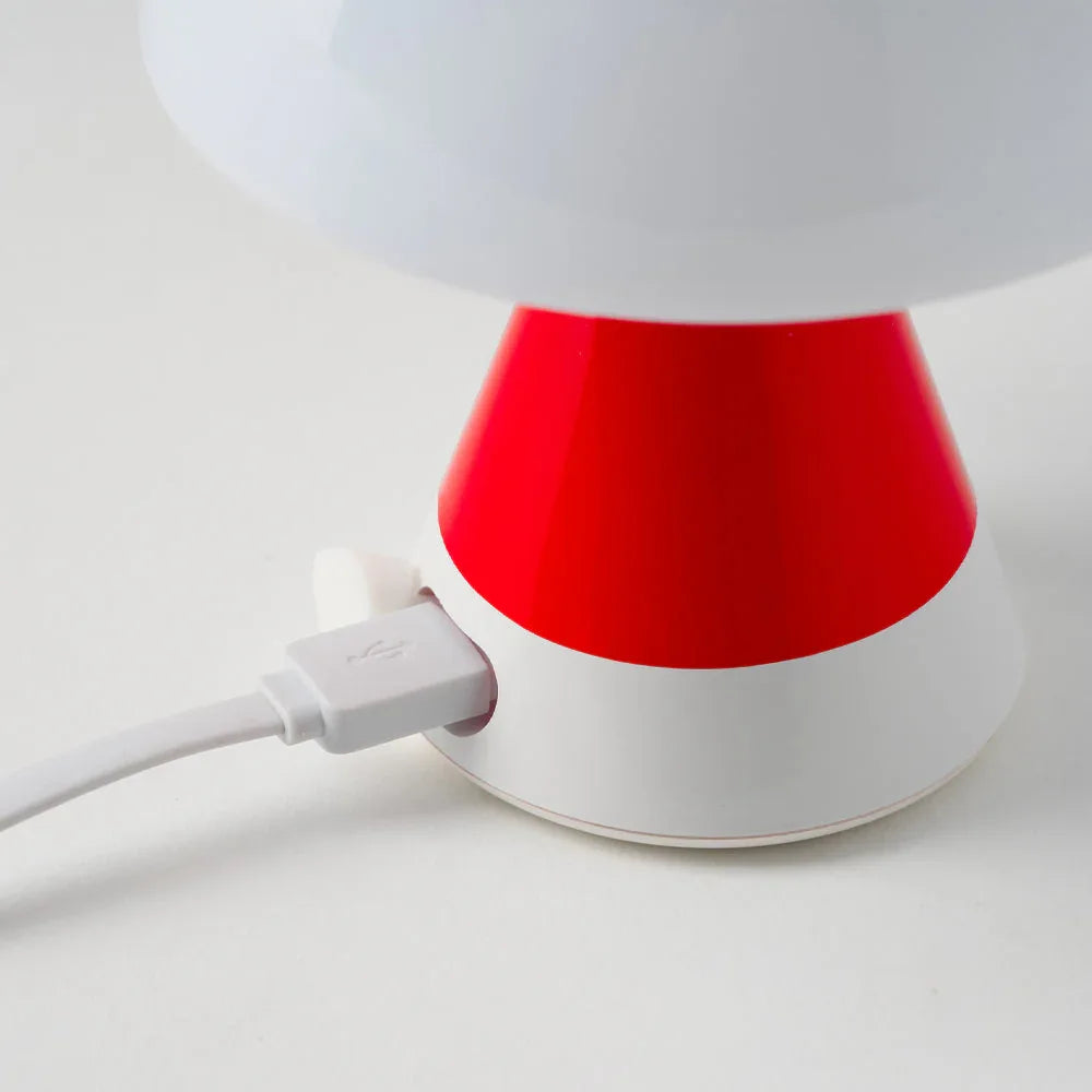 Lexon Mina M Medium Portable Led Lamp PANTONE -2035 Red - Mekamart Australia