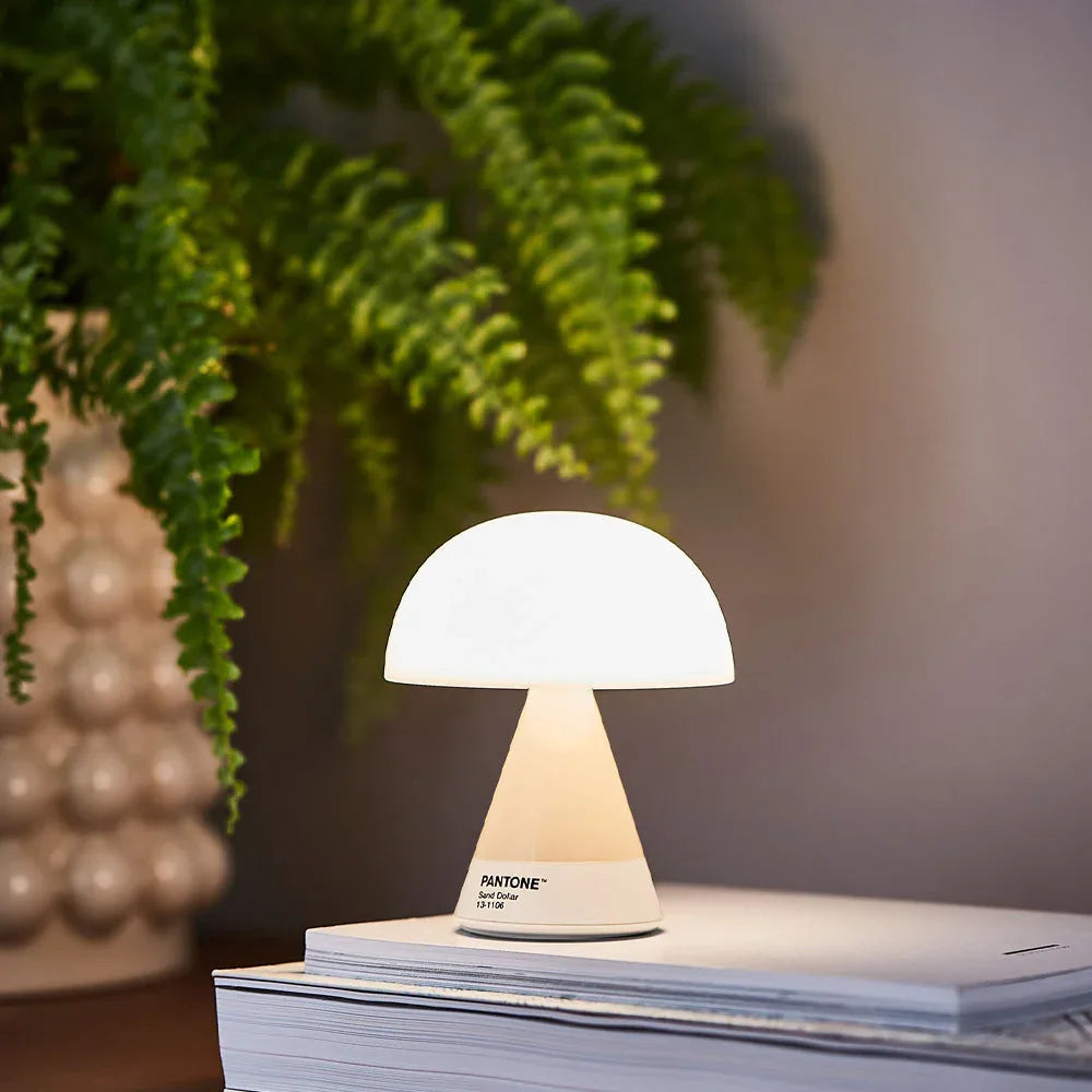 Lexon Mina M Medium Portable Led Lamp PANTONE - Sand - Mekamart Australia