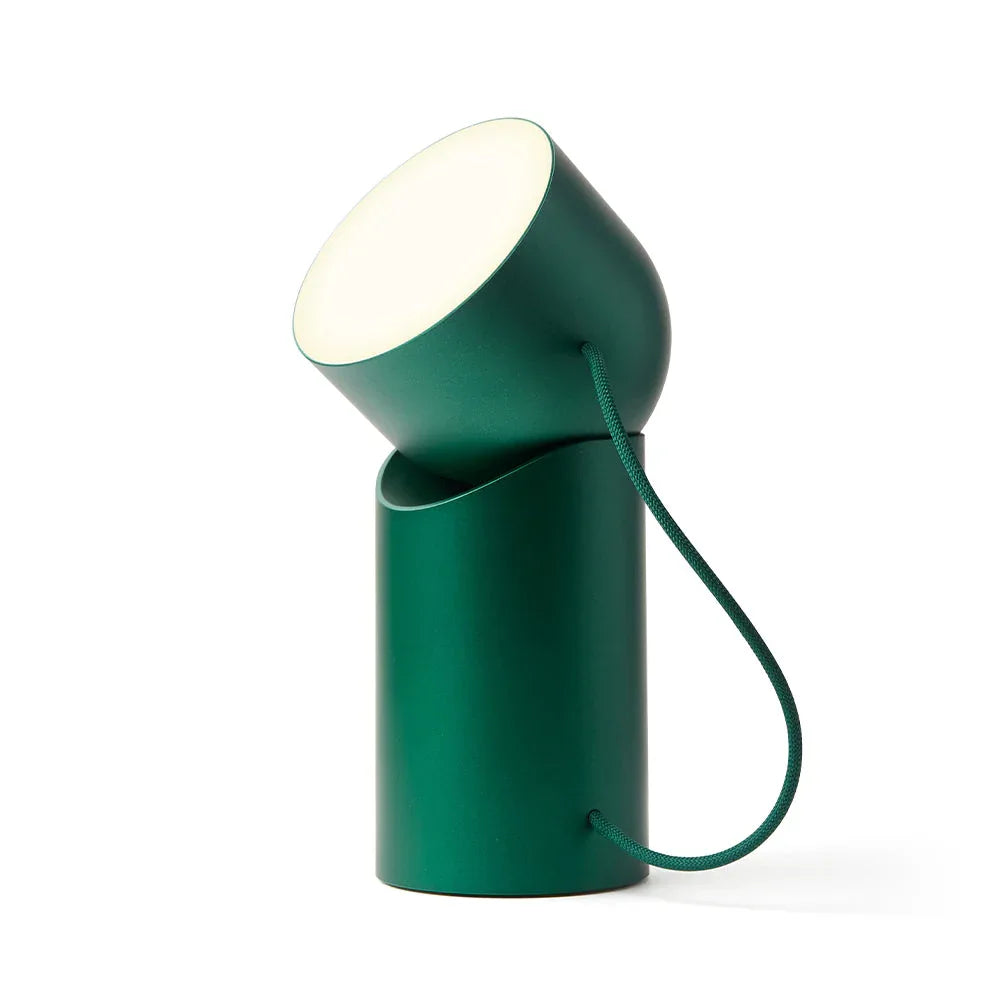 Lexon Orbe Portable Led Lamp With Moving Head - Green - Mekamart Australia