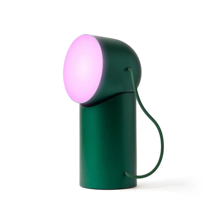 Lexon Orbe Portable Led Lamp With Moving Head - Green - Mekamart Australia