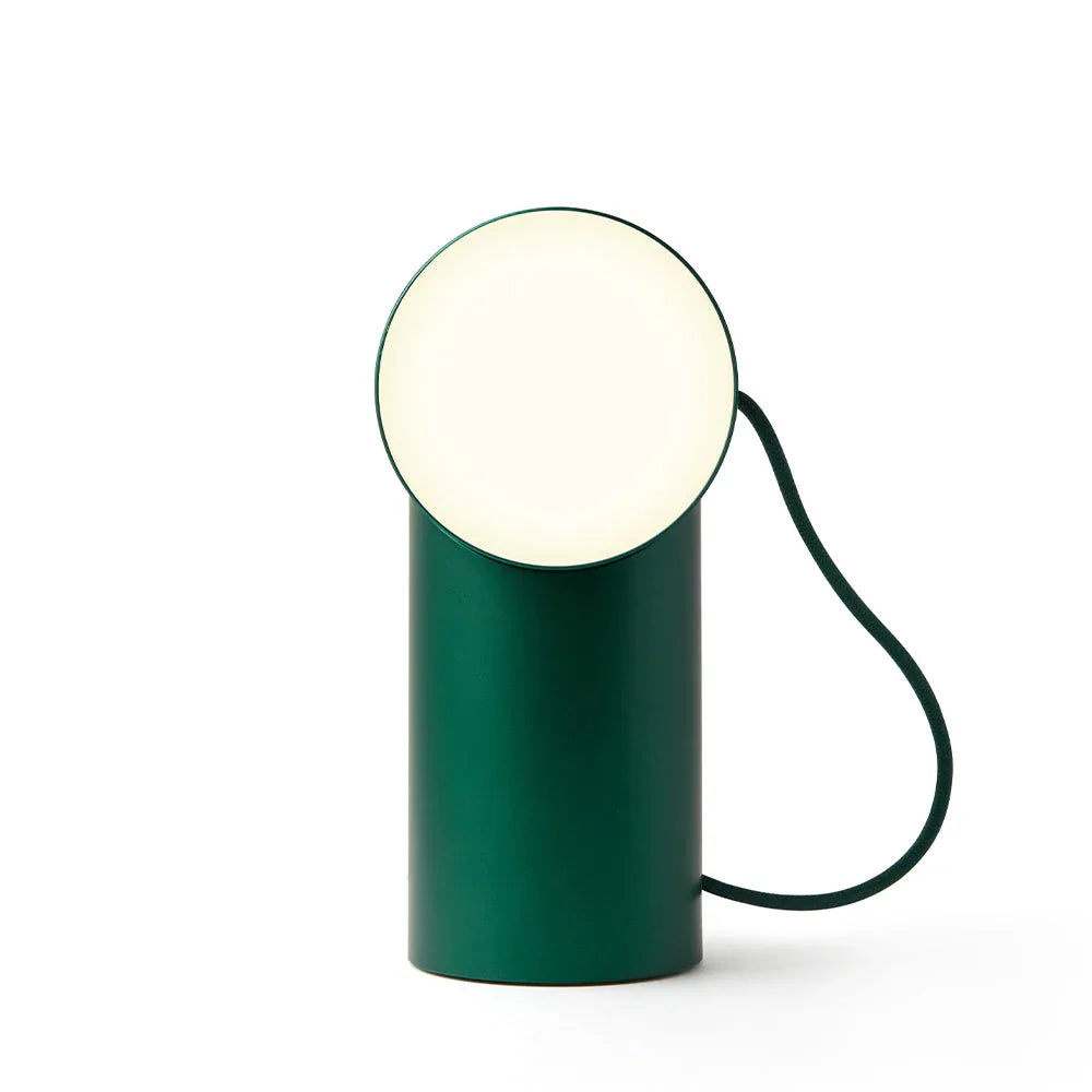 Lexon Orbe Portable Led Lamp With Moving Head - Green - Mekamart Australia