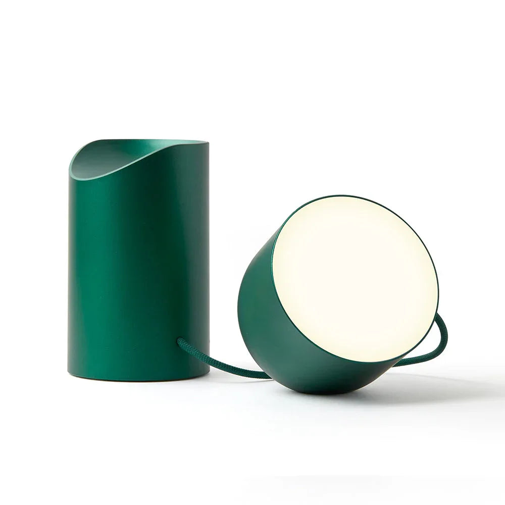 Lexon Orbe Portable Led Lamp With Moving Head - Green - Mekamart Australia