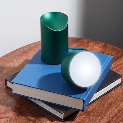 Lexon Orbe Portable Led Lamp With Moving Head - Green - Mekamart Australia