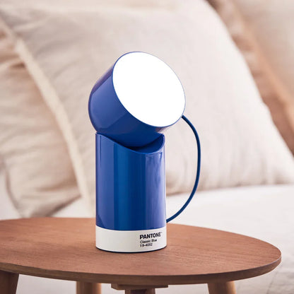 Lexon Orbe Portable Led Lamp With Moving Head PANTONE - Classic Blue - Mekamart Australia