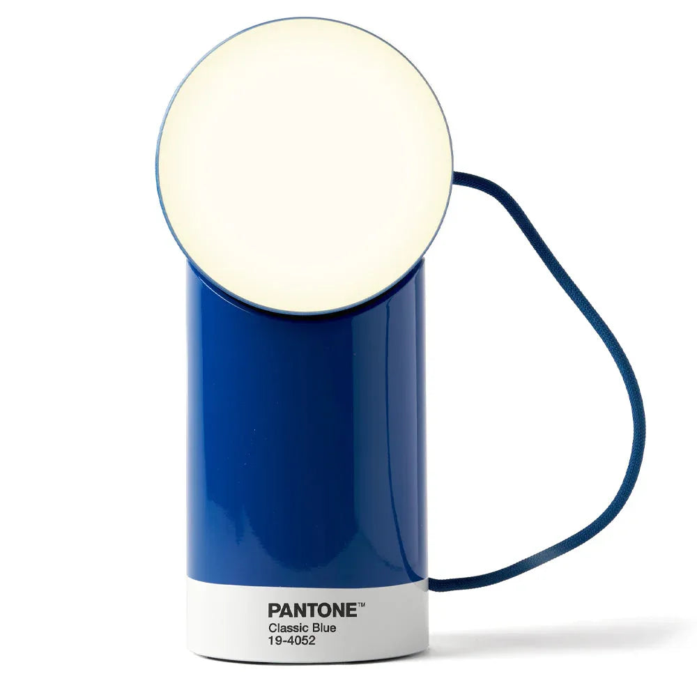 Lexon Orbe Portable Led Lamp With Moving Head PANTONE - Classic Blue - Mekamart Australia