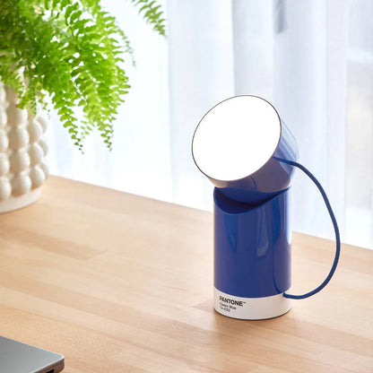 Lexon Orbe Portable Led Lamp With Moving Head PANTONE - Classic Blue - Mekamart Australia