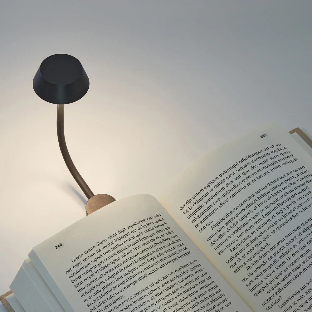 Lexon Mimi Flexible LED Lamp - Gunmetal - Mekamart Australia