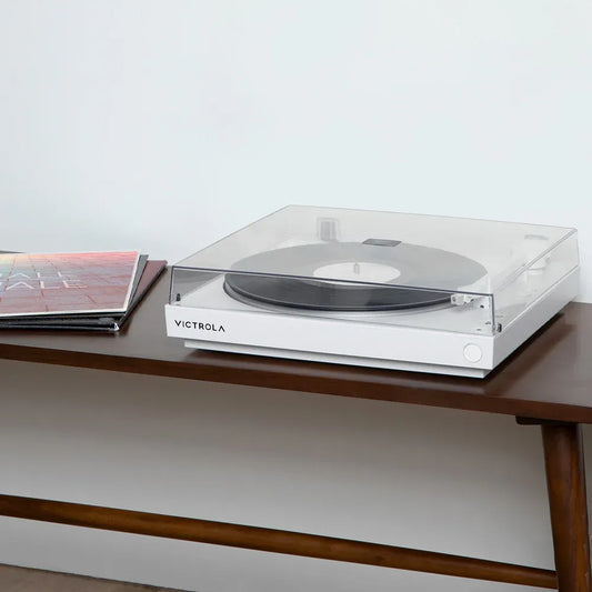 Victrola Automatic Turntable - White