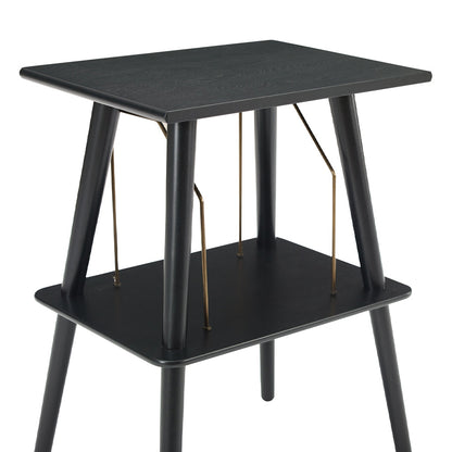 Victrola Eastwood II Turntable - Black + Turntable Stand Bundle - Black