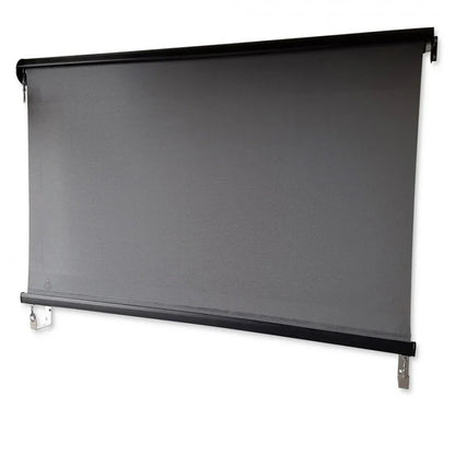 Outdoor Roller Blind Sun Screen Awning With Aluminium Hood 1.8, - Mekamart Australia