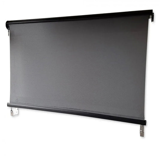 Outdoor Roller Blind Sun Screen Awning With Aluminium Hood - Mekamart Australia