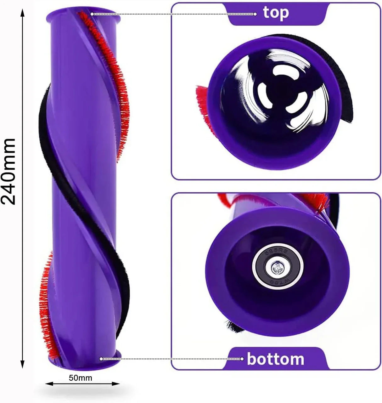 Roller brush for Dyson V10 (SV12) vacuum cleaners - Mekamart Australia