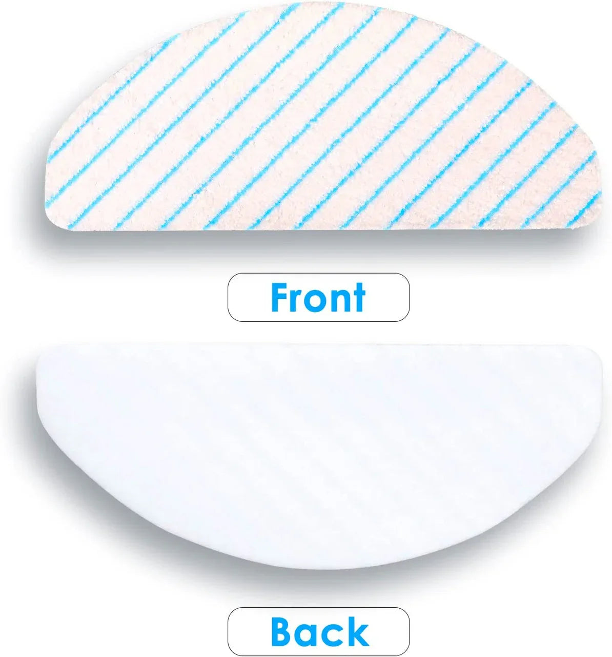 10 X Mopping pads for Ecovacs Deebot T9/T9+/N8 PRO/N8 PRO+/N8/N8+/NEO/T8/T8+/T8 AIVI/X1 PLUS/T10 PLUS - Mekamart Australia