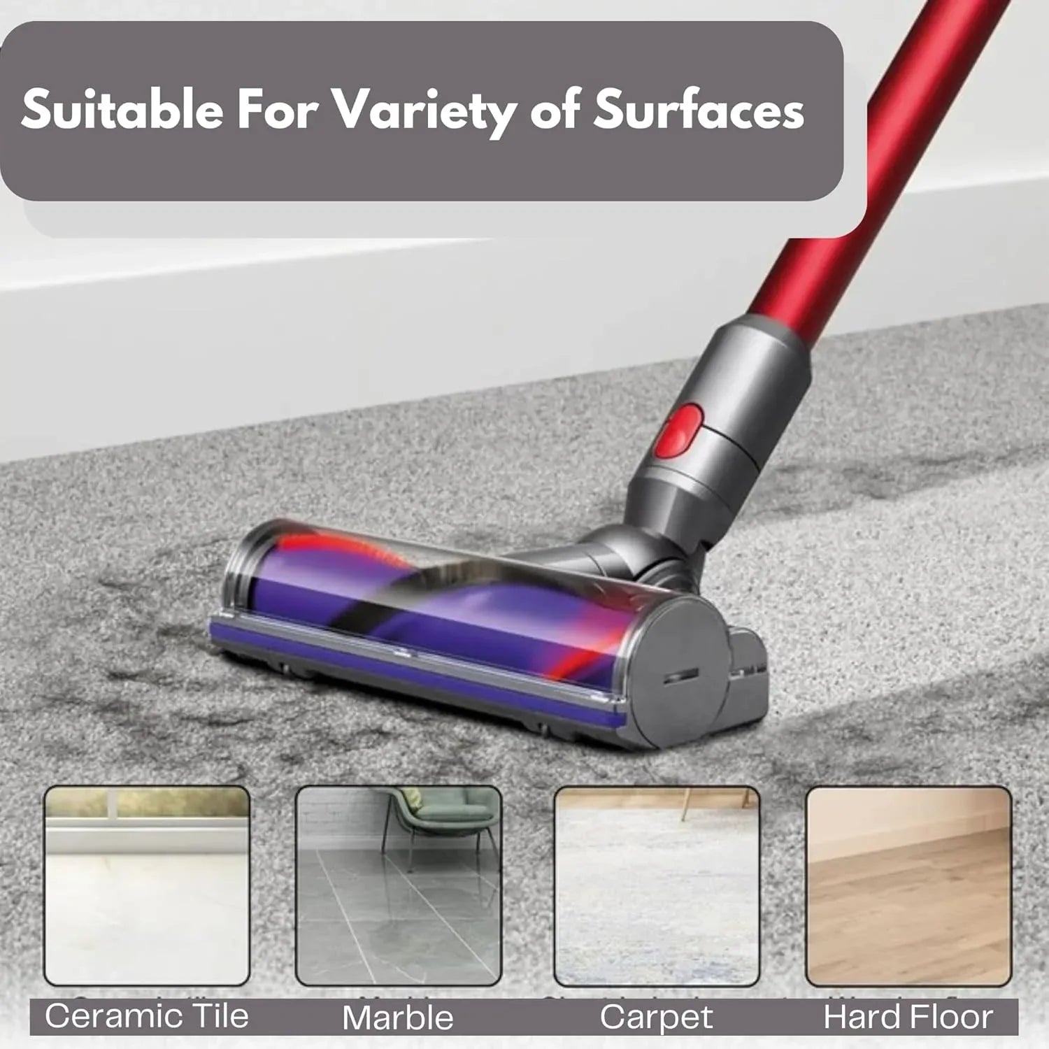 Hygieia Direct Drive Motorhead - For Dyson V7 V8 V10 V11 V15 & Outsize Models - Mekamart Australia