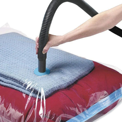 9 Pack Space Saver Vacuum Seal Storage Bag Kit, 2 Large, 5 Medium & 2 Small - Mekamart Australia