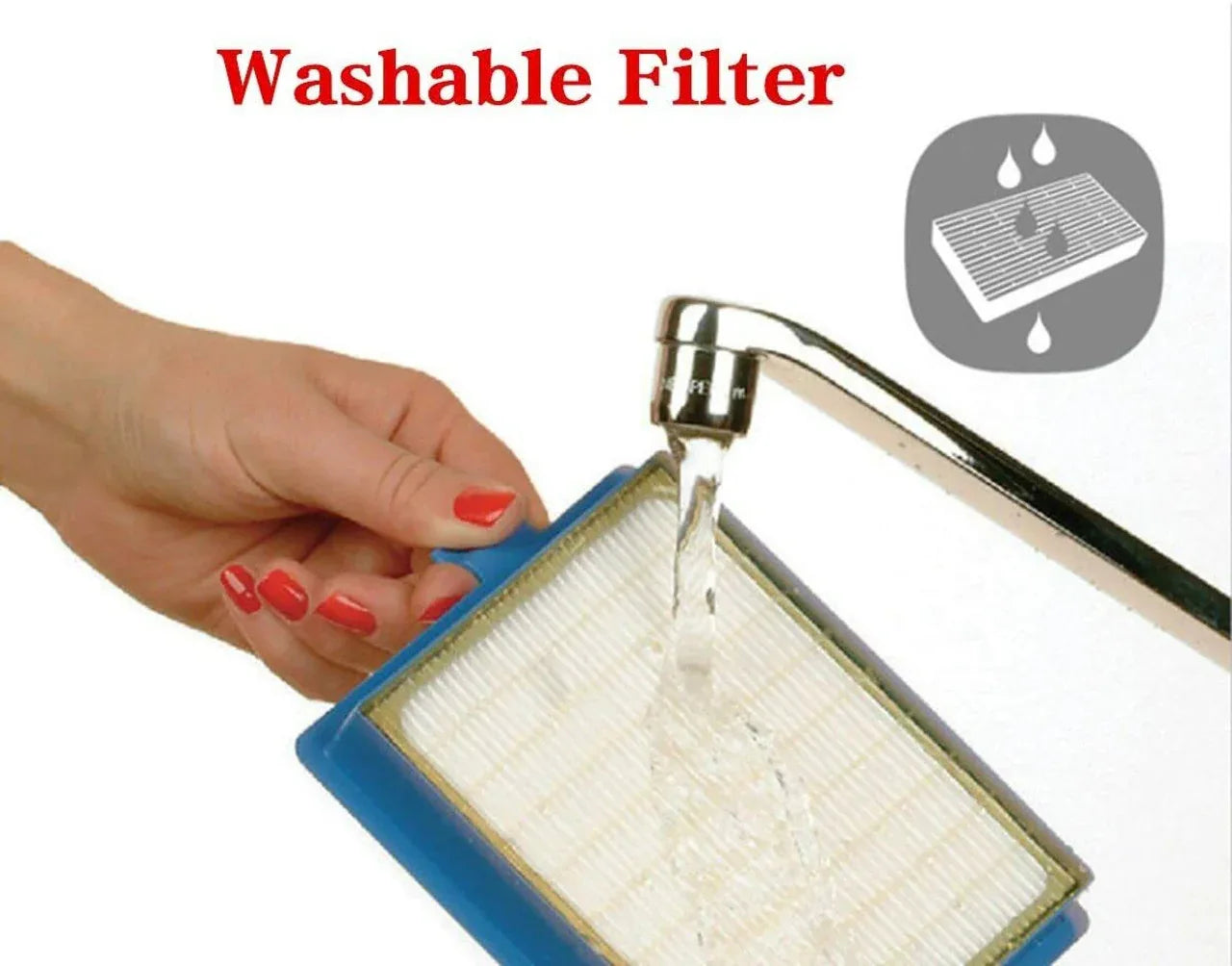 3 X HEPA filters for Electrolux, Volta, Wertheim, Phillips, AEG & Tornado - Mekamart Australia