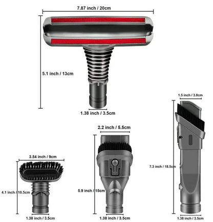 Tool kit for Dyson vacuum cleaners V6, DC29, DC37, DC39, DC54 & More - Mekamart Australia