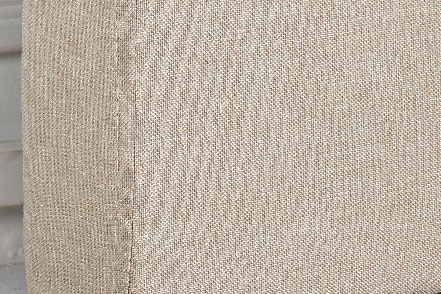 Bed Head Queen Beige Headboard Upholstery Fabric Tufted Buttons - Mekamart Australia