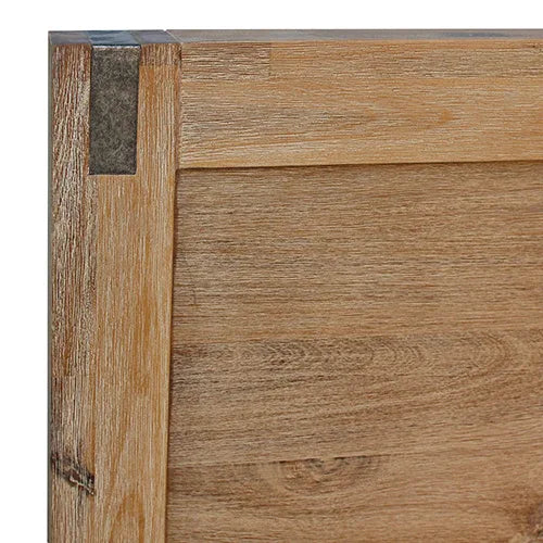 Bed Frame King Single Size in Solid Wood Veneered Acacia Bedroom Timber Slat in Oak - Mekamart Australia