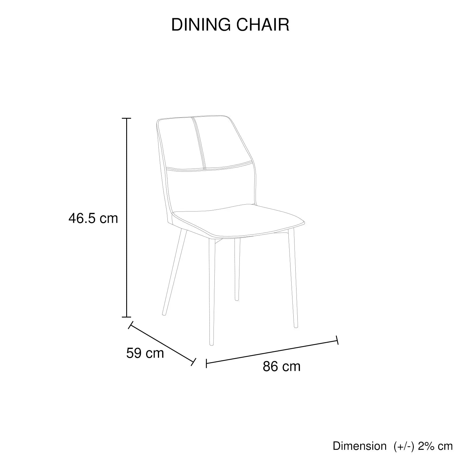 6x Dining Chair Brown Faux Leather Upholstered Seat Powder Coated Iron Legs - Mekamart Australia
