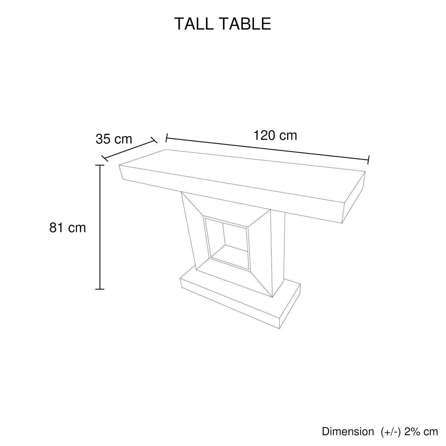 Hall Table Rectangular Shape MDF & Mirror Attractive Base - Mekamart Australia