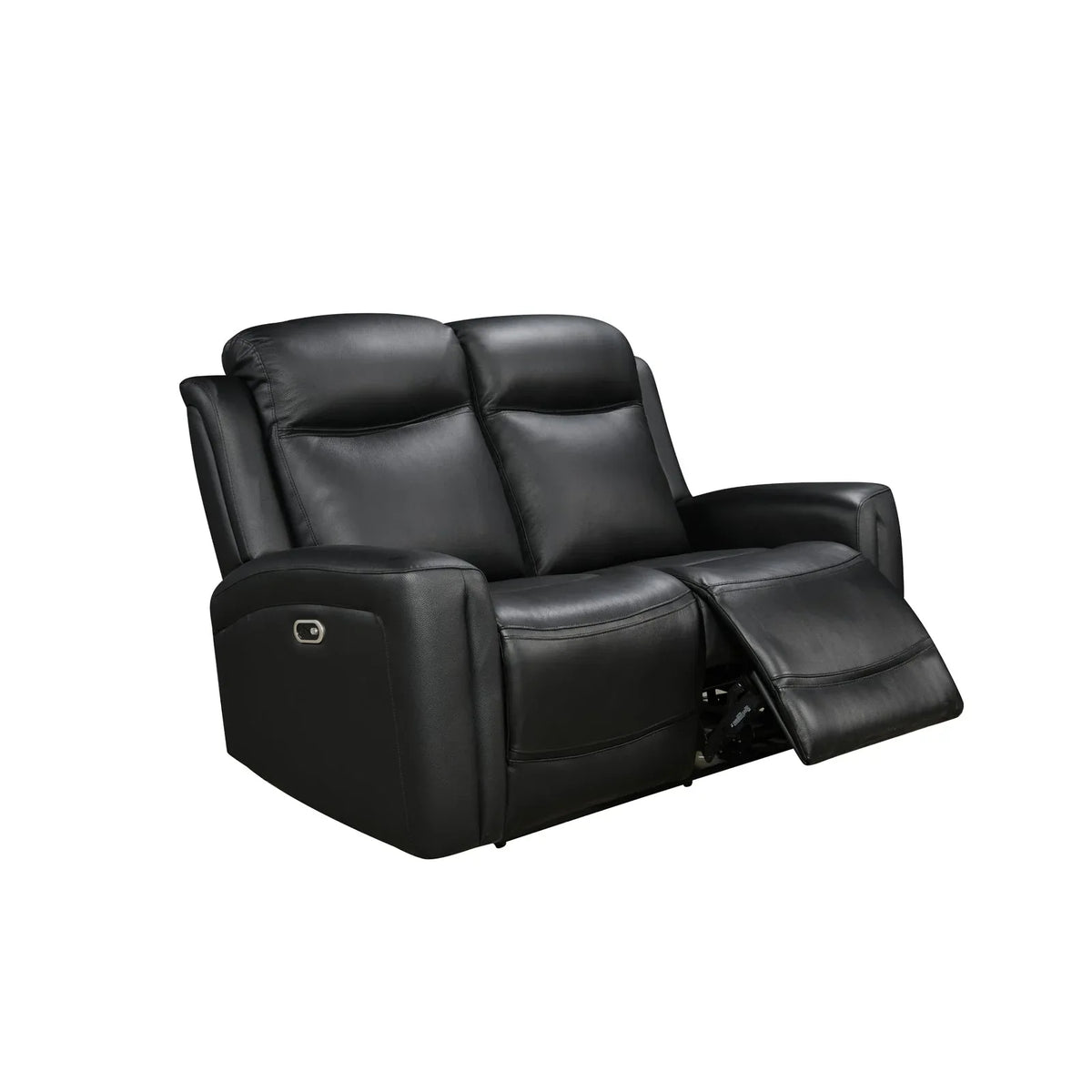 2 Seater Electric Leather/PVC Black Recliner - Mekamart Australia