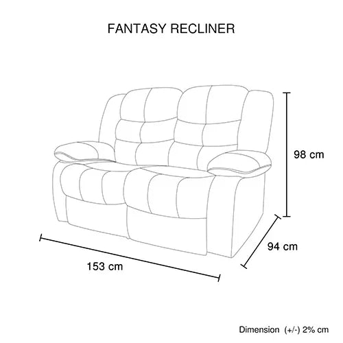 3+2+1 Seater Recliner Sofa In Faux Leather Lounge Couch in Black - Mekamart Australia