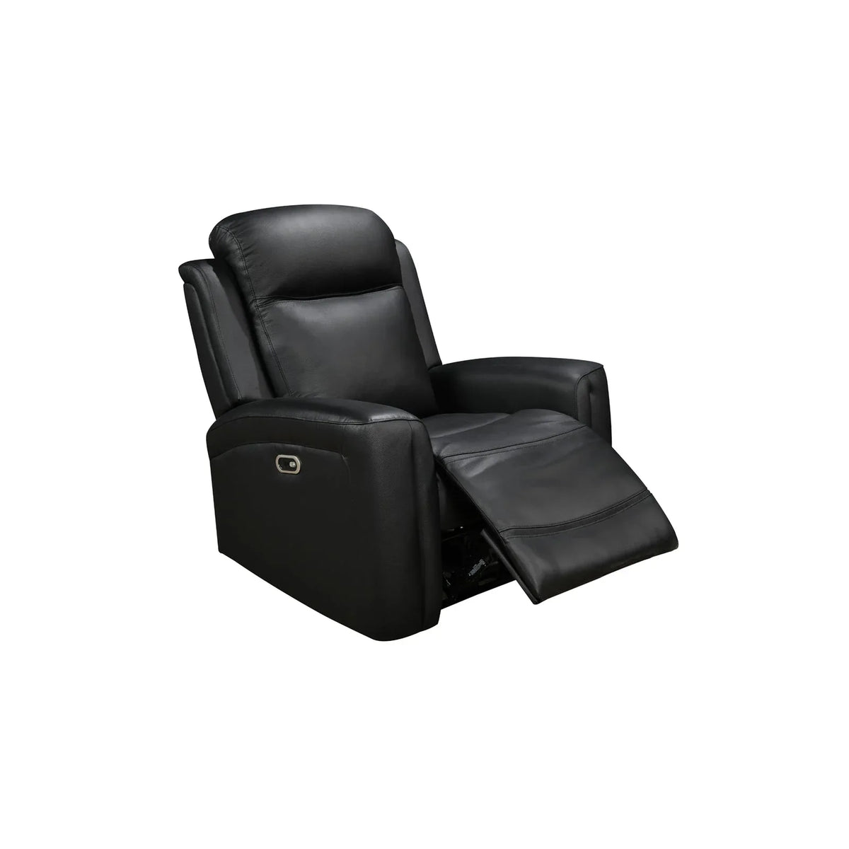 3-2 Seater Electric Leather/PVC Black Recliner Set - Mekamart Australia
