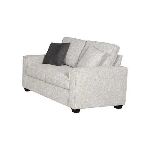 Milano 2 Seater Sofa Set Polyester Fabric Multilayer Two Pillows Attached Individual Pocket Spring - Mekamart Australia