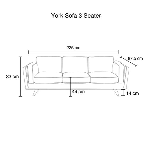 3 Seater Sofa Soft Blue in Soft Blue Velvet Fabric Lounge Set for Living Room Couch with Wooden Frame - Mekamart Australia