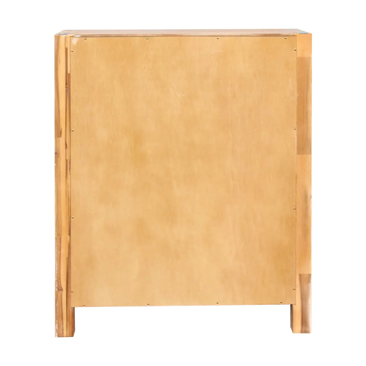 Tallboy with 4 Storage Drawers Solid Wooden Assembled in Oak Colour - Mekamart Australia