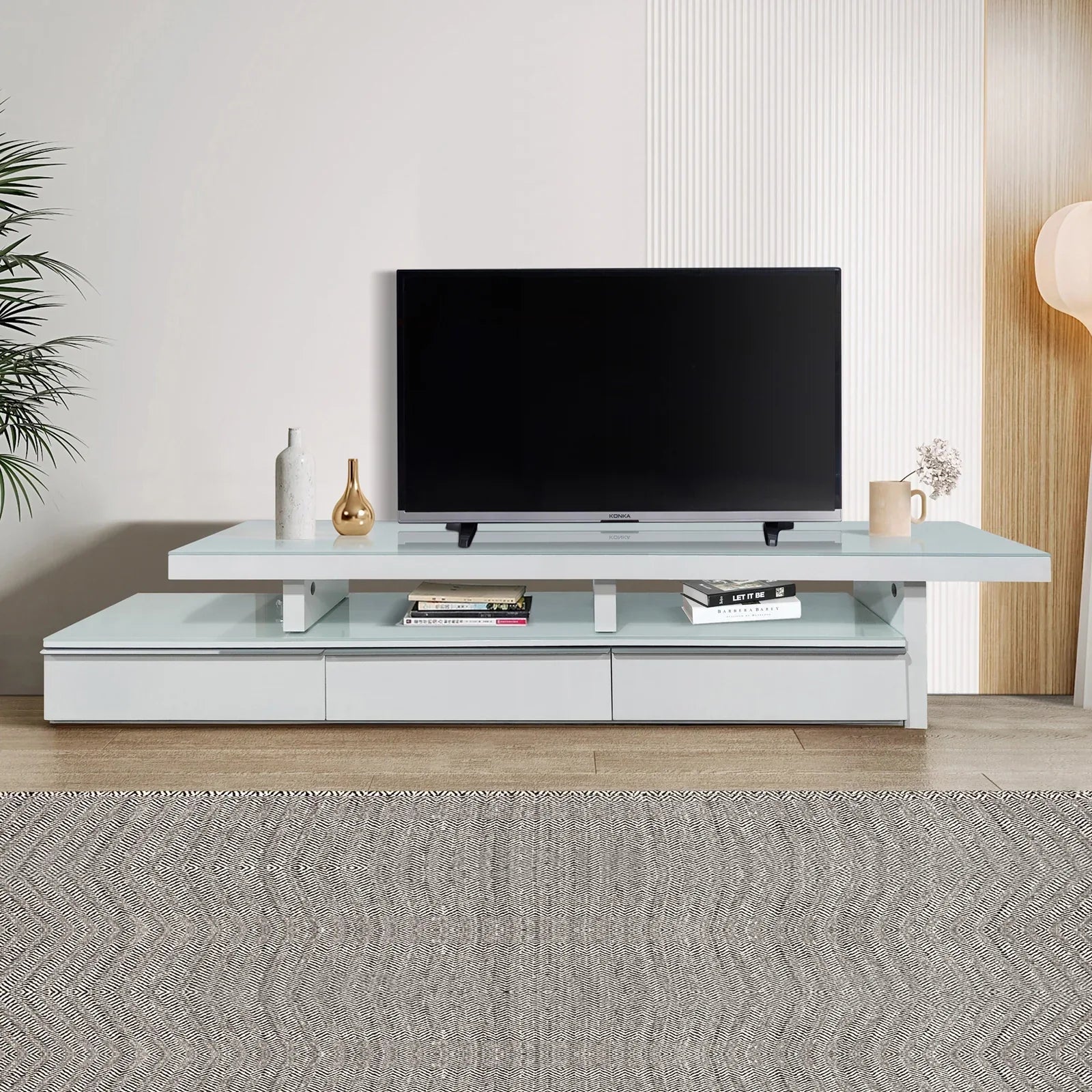 Marlin Tv Unit White - Mekamart Australia