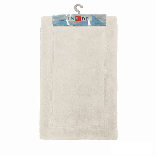 Egyptian Cotton Bath Mat 50x80 cm Natural - Mekamart Australia