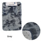 2 Pce 2-Toned Extra Light Weighted Shaggy Fluffy Bath Mat Set Grey - Mekamart Australia