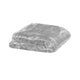 Soft Plain Faux Mink Blanket Queen Silver - Mekamart Australia