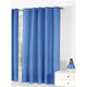 Bloomington Pair of Easy Care Eyelet Curtains Blue 180 x 221 cm - Mekamart Australia