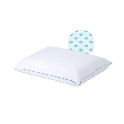 Mediflow Elite Premium Fiber Cooling Gel Memory Foam Water Pillow 44 x 66 cm - Mekamart Australia