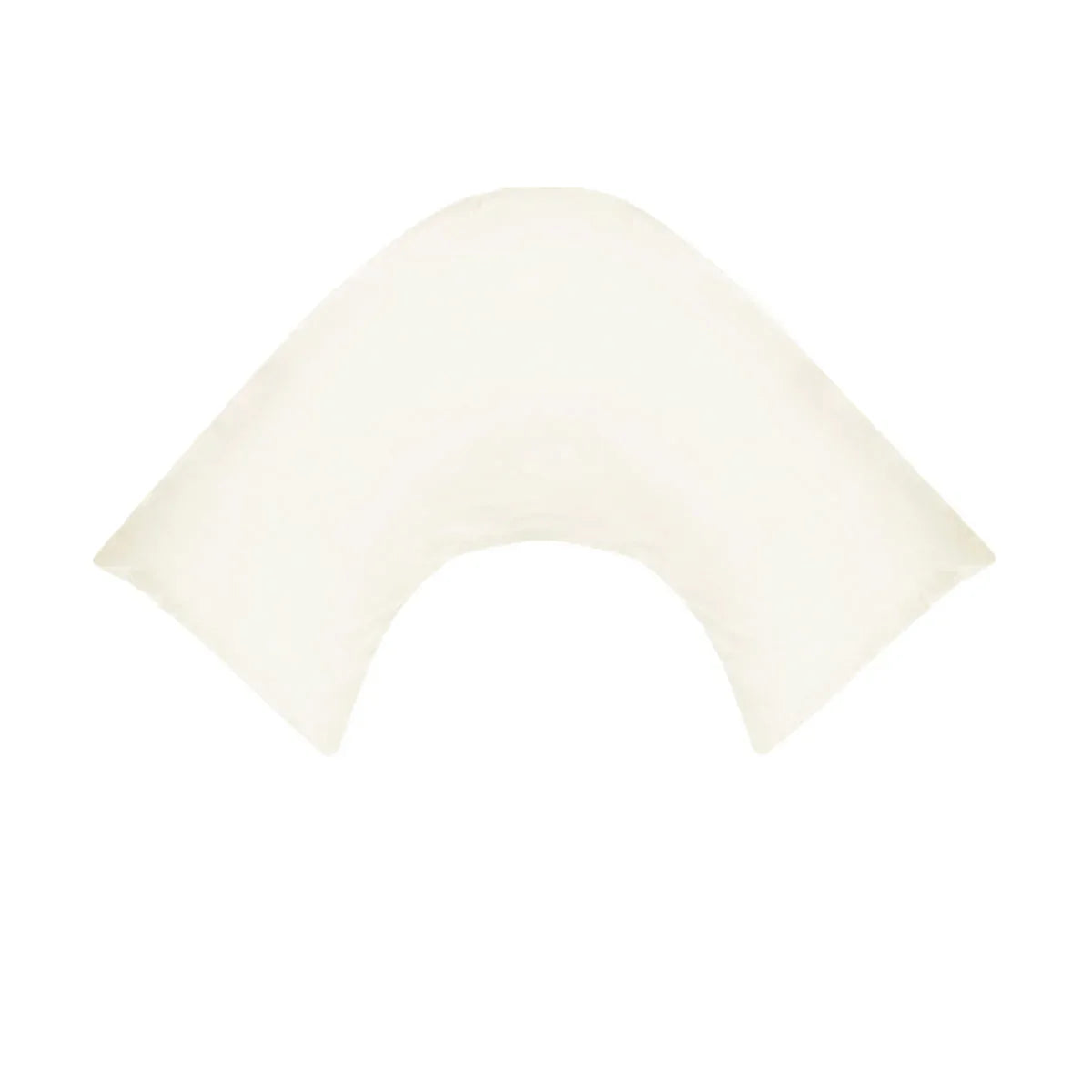 280TC Polyester Cotton V Shape Pillowcase Ivory - Mekamart Australia