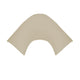 280TC Polyester Cotton V Shape Pillowcase Latte - Mekamart Australia
