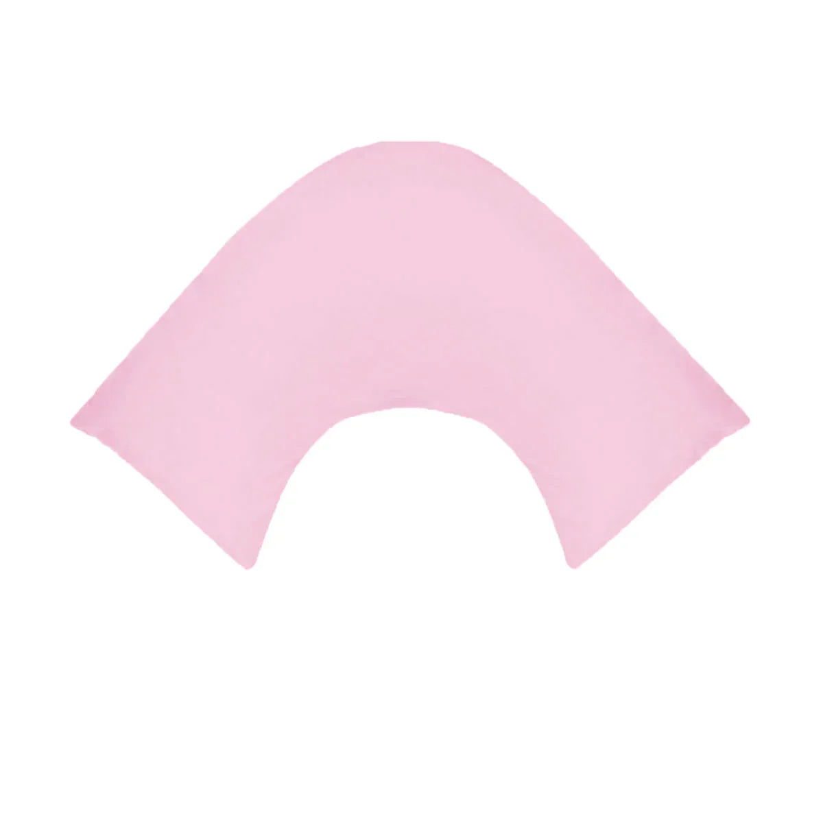 280TC Polyester Cotton V Shape Pillowcase Pink - Mekamart Australia
