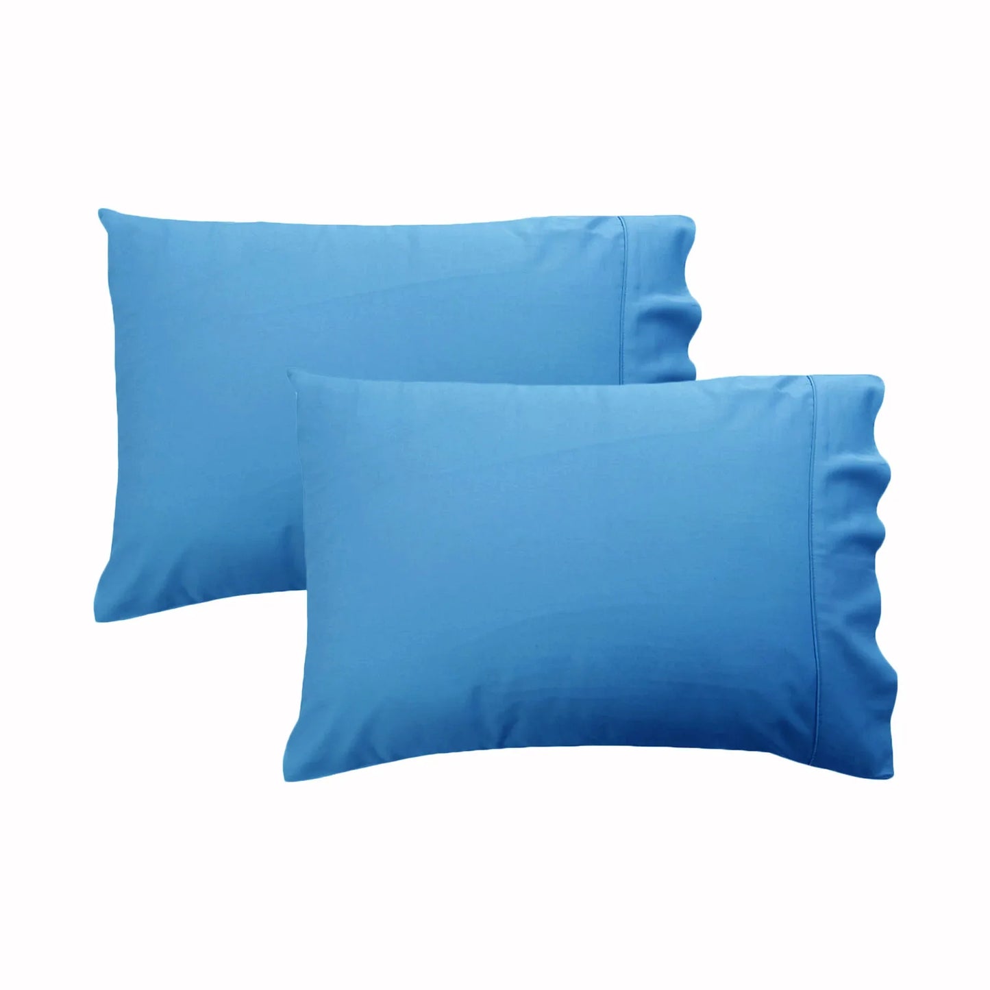 280TC Luxury Percale Standard Pillowcases Perwinkle - Mekamart Australia